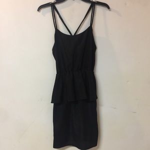 Akira Chicago Red Label peplum dress. Size S